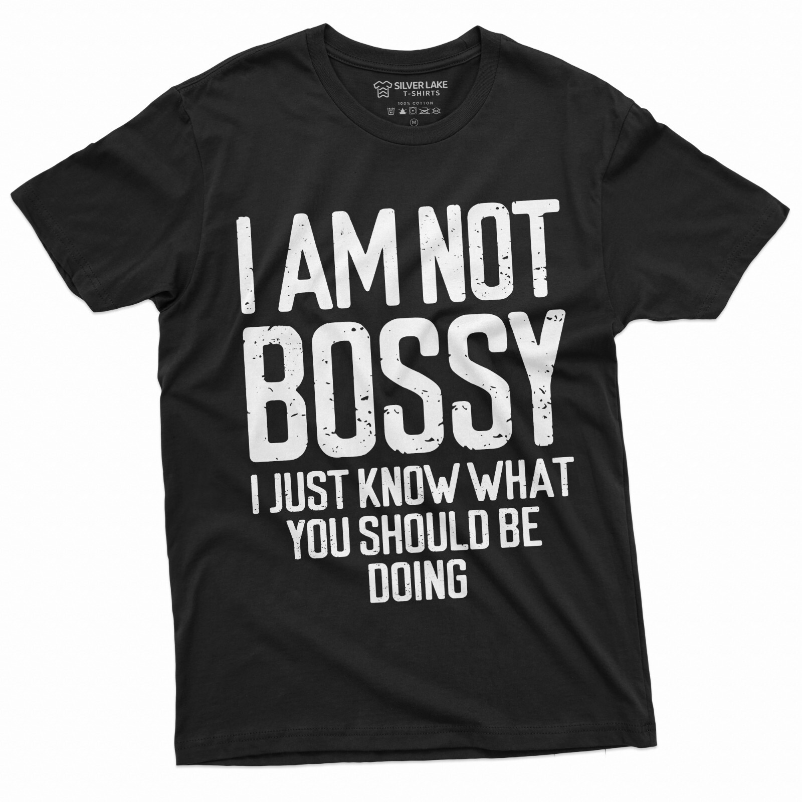 I am not Bossy T-shirt Womens Mens Funny Boss tee manager jobs profession shirt