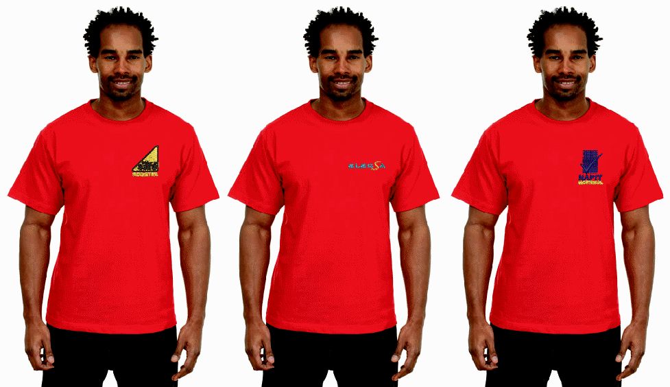 T-Shirt (Pack of Three) Workwear quality. FREE FULL COLOUR LOGO OF YOUR CHOICE!