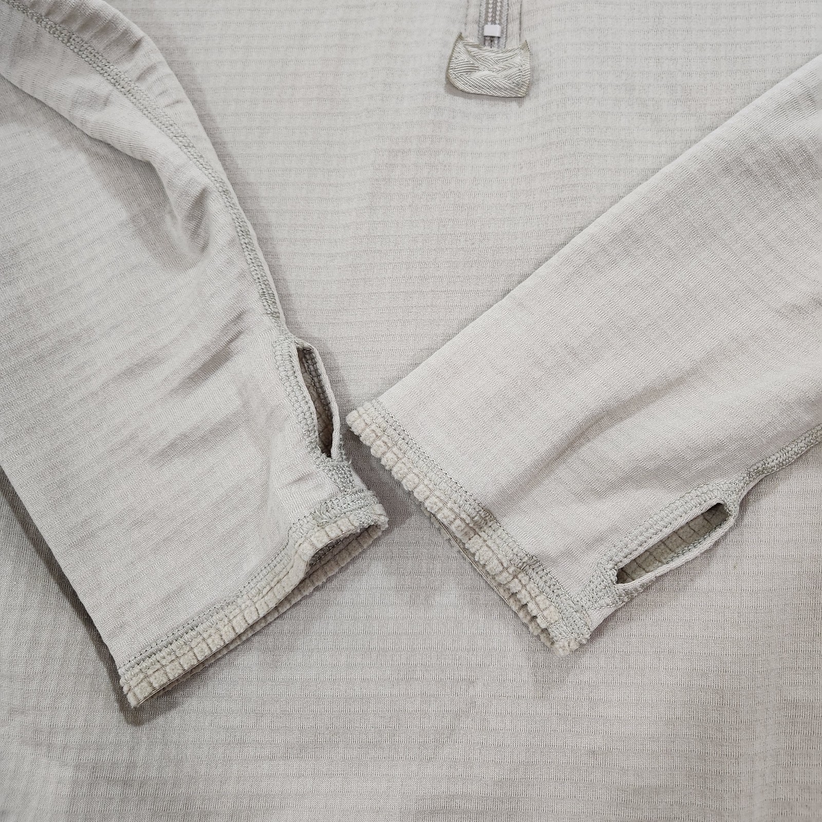 Shirt Mid Weight Cold Weather Gen III Mens Extra Large Beige Inside Grid Fleece