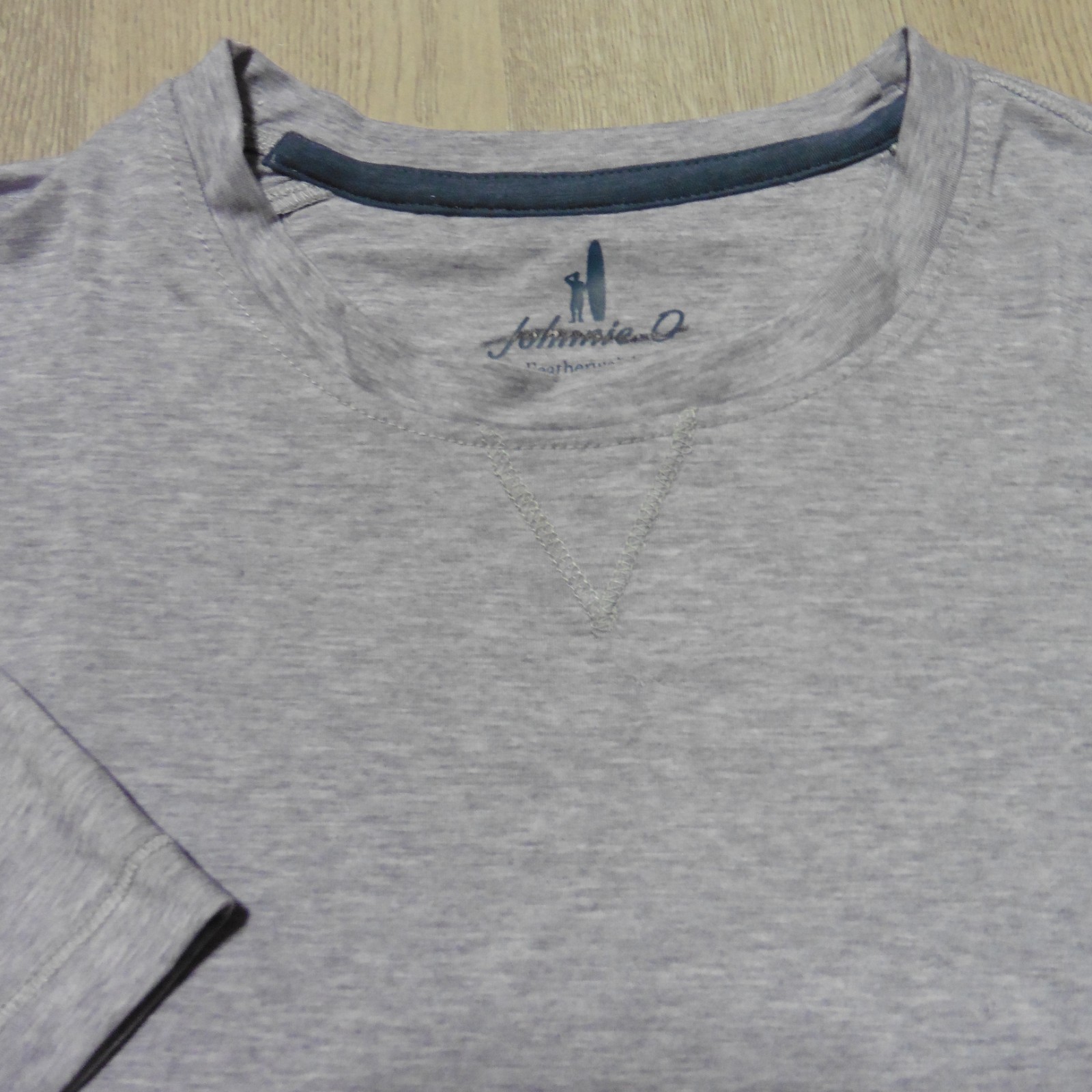 JOHNNIE O Mens L LARGE THE COURSE T SHIRT PERFORMANCE GOLF SHORT SLEEVE TEE SEAL