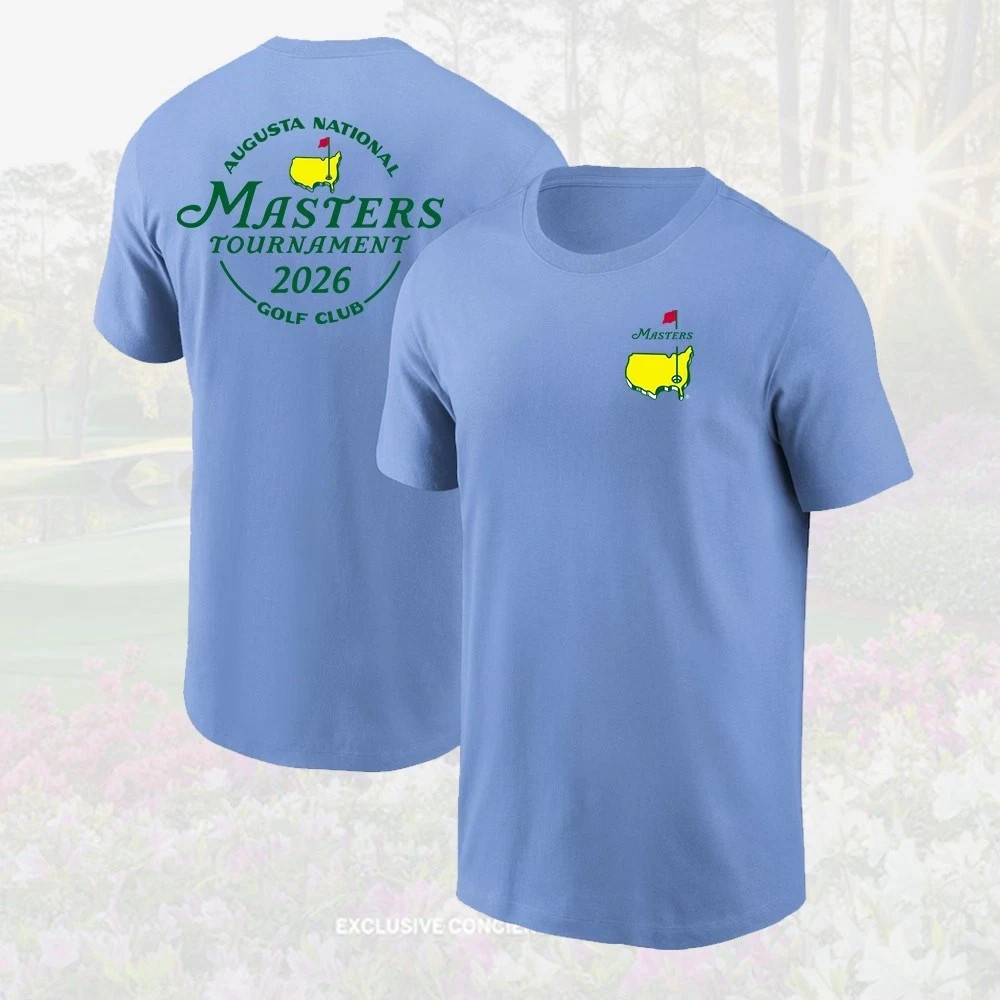 HOT – 2026 Masters Logo 2-sided T Shir Golf Club Tee Fan Gifts The Masters Golf