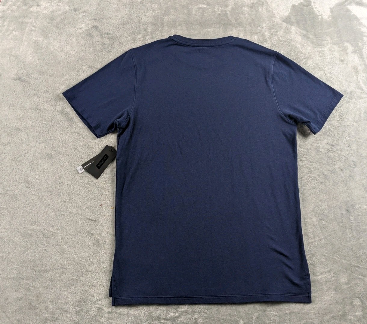 Legends Shirt Mens Small Navy Aviation Split Hem Tee Stretch Athletic Training