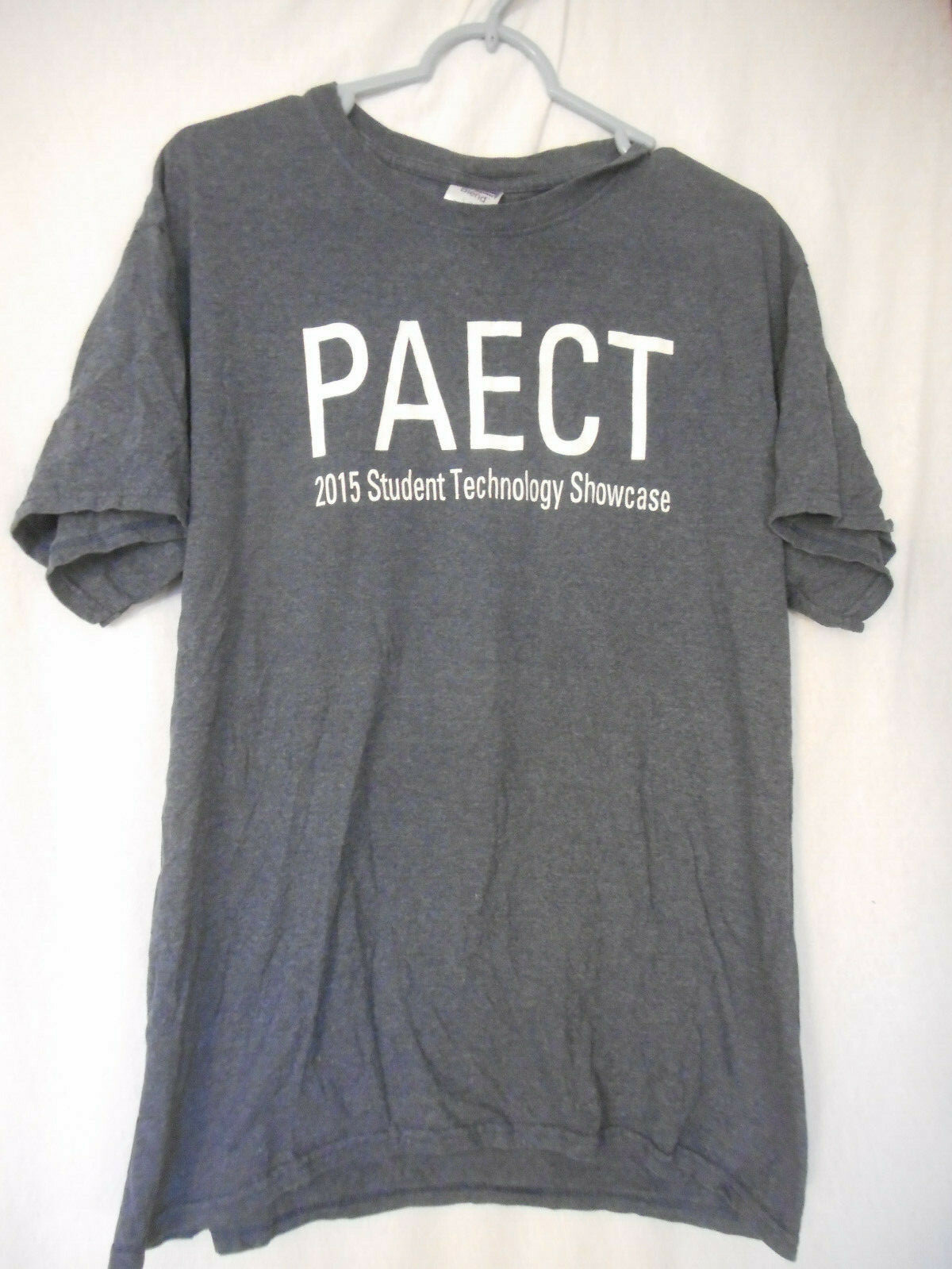 Jerzees Size L Blue Grey 50/50% cotton/poly t-shirt