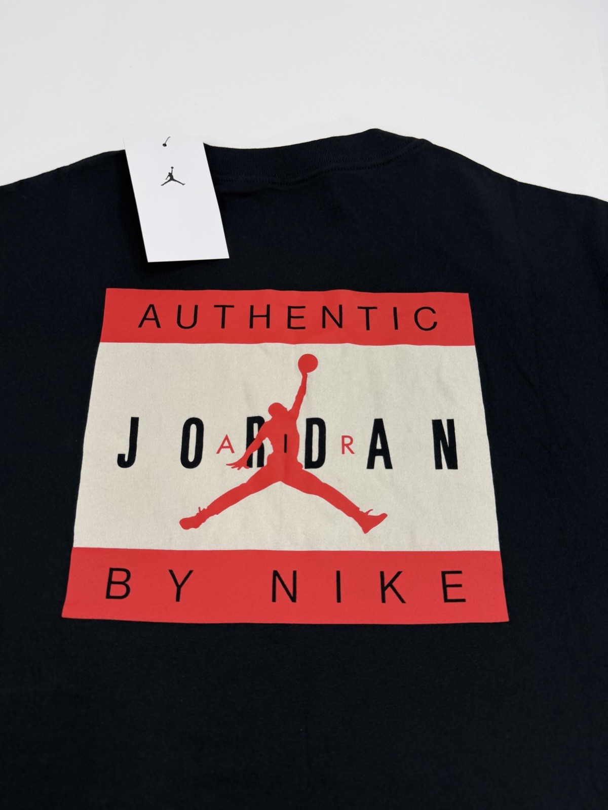 $35 BRAND NEW NIKE MEN’S AIR JORDAN TEE T SHIRT LARGE L BLACK IF5619-010