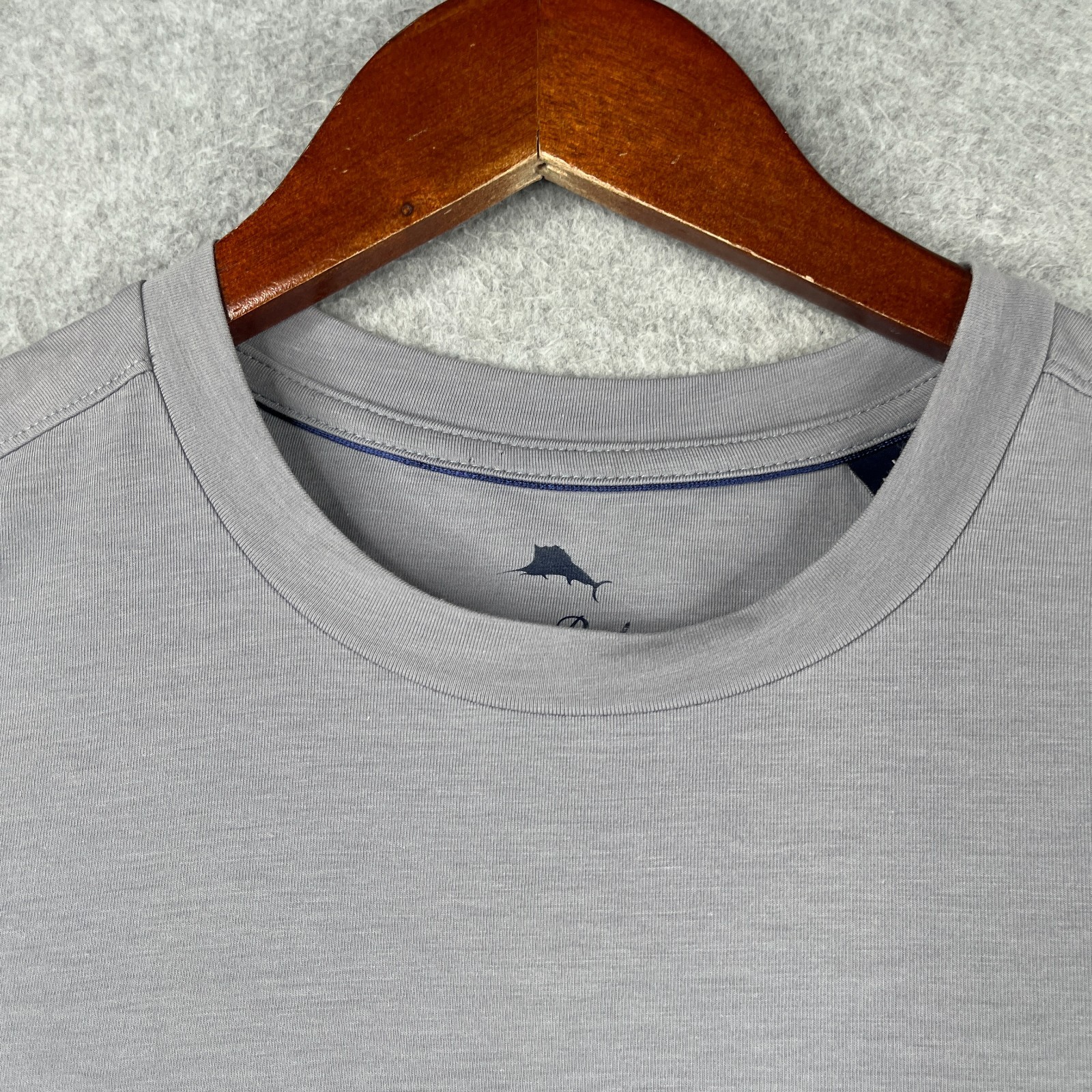 Tommy Bahama T SHirt Island ZOne UPF 50+ Light Gray Beach Casual Mens Large