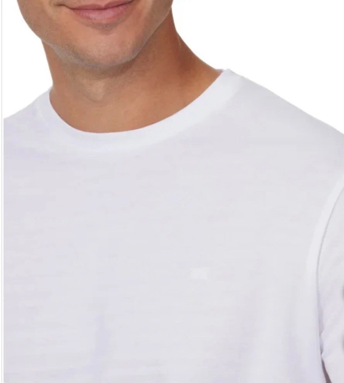 Calvin Klein Men’s Dress Tee in Beige, Black or White Pick Your Size S-3XL NWT