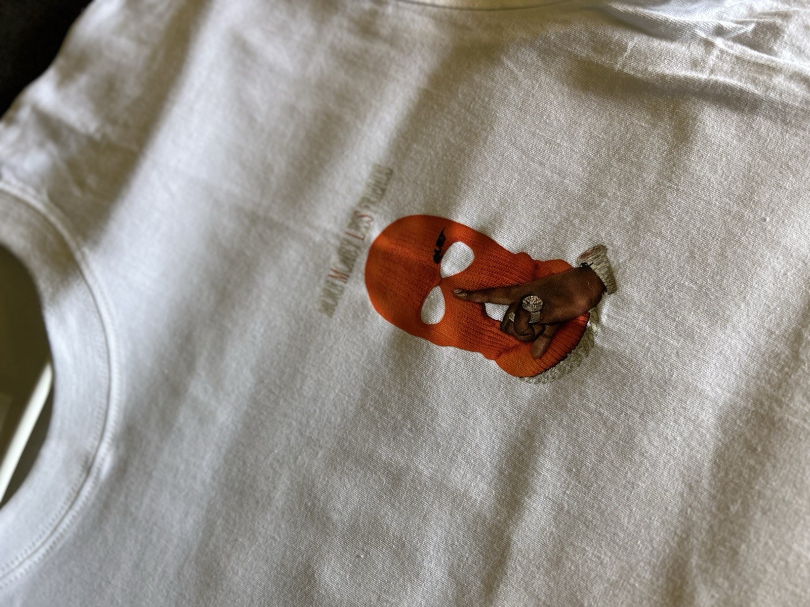 More Money Less Friends Graphic Tee White XL Streetwear T Shirt