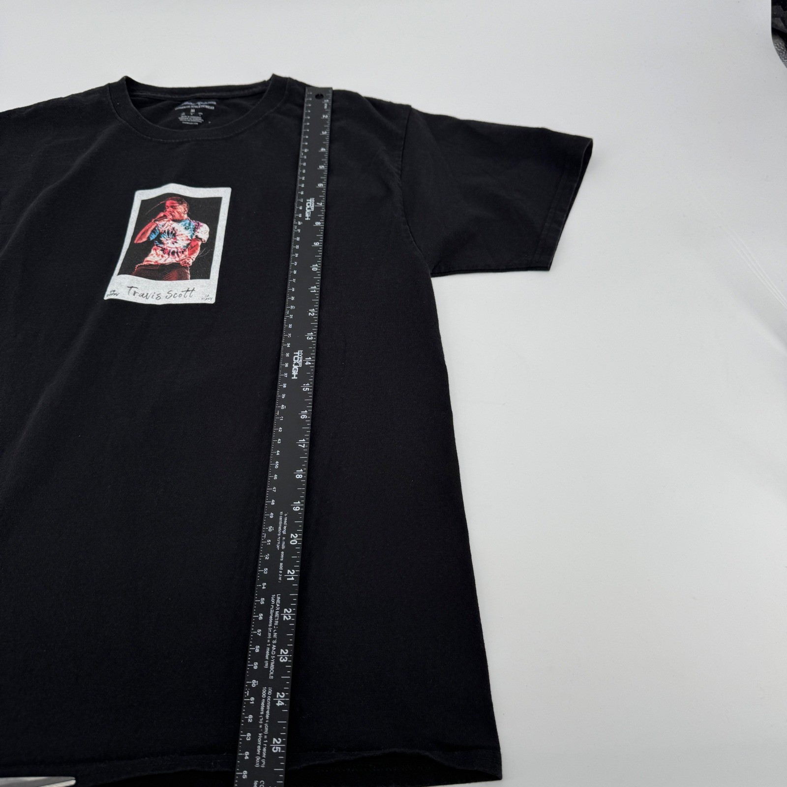 Champion Travis Scott RapTV Madness Graphic T-Shirt Mens Medium Black Hip Hop
