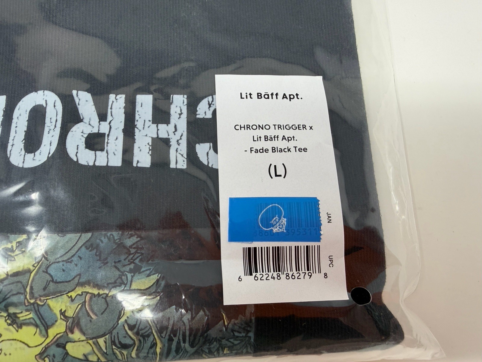 CHRONO TRIGGER x Lit Baff Apt. Shirt – Size Large – IN-HAND – NEW – US Seller