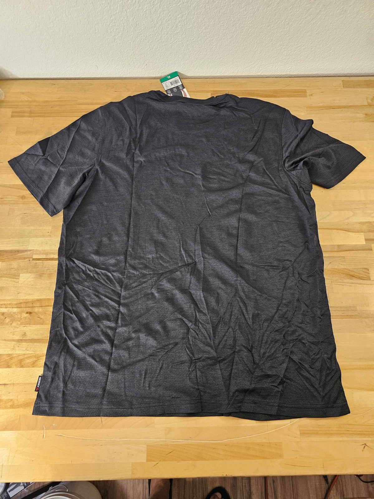 XL / X-LARGE – BLACK – Gerry Men’s Lightweight Cool Knit Active Gym Tee Shirt