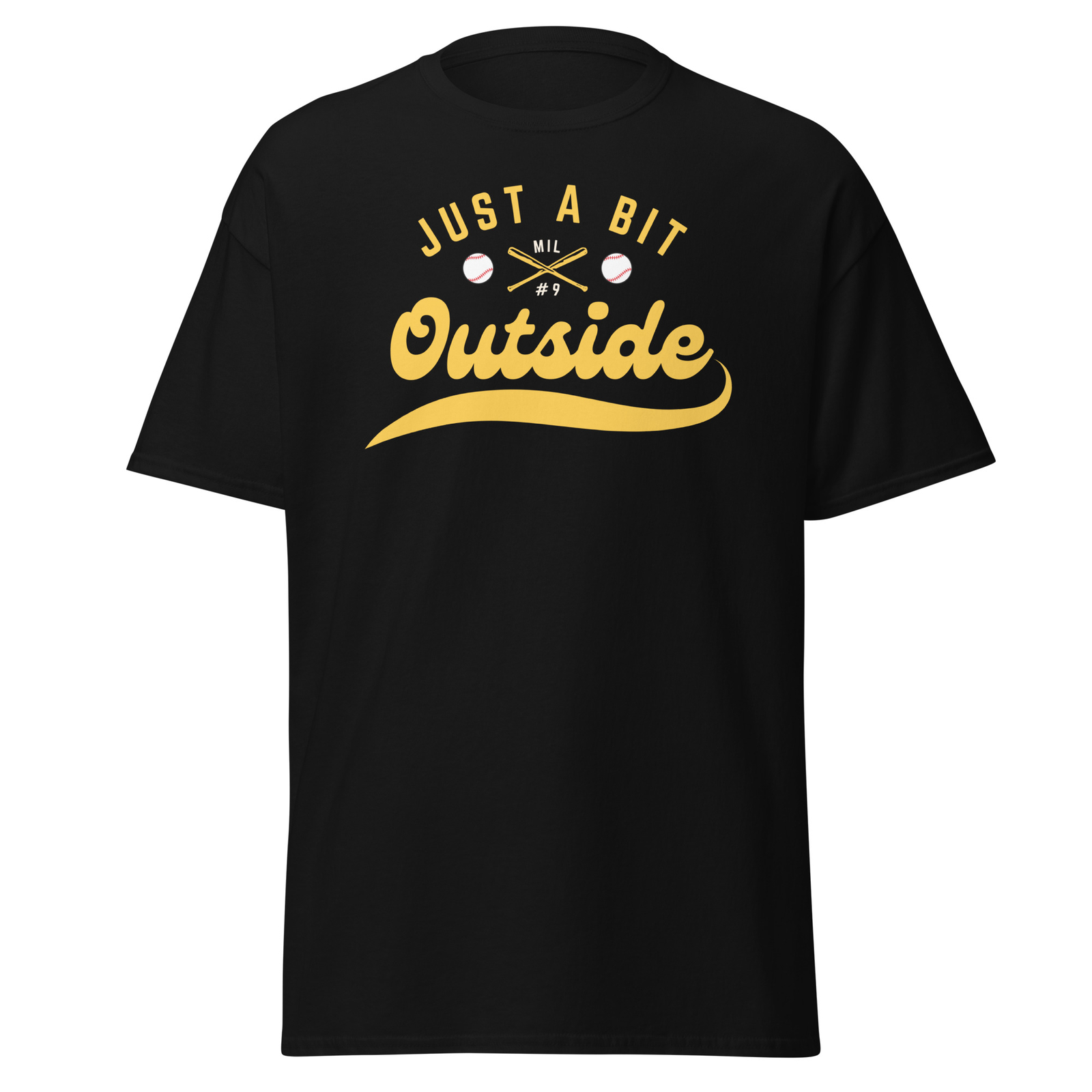NEW Bob Uecker Tribute Shirt RIP Uecker Brewers Shirt Just A Bit Outside T Shirt