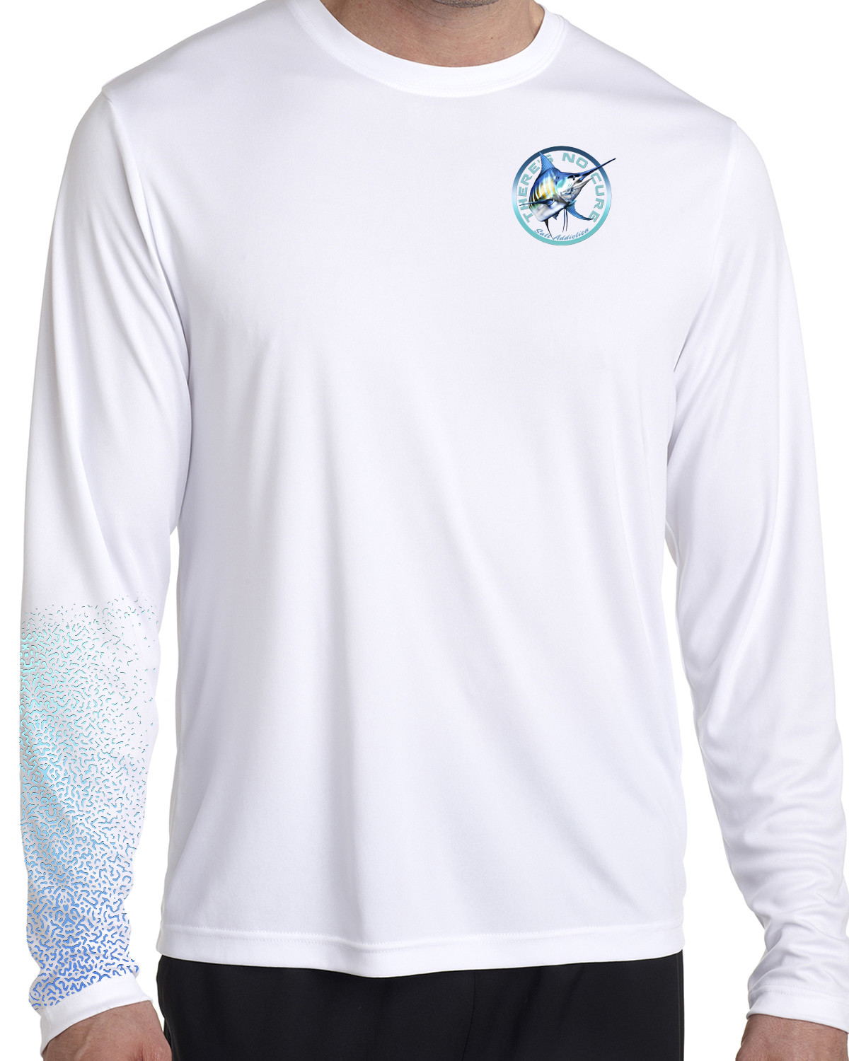 Salt Addiction t shirt long sleeve microfiber saltwater Marlin fishing upf 50+