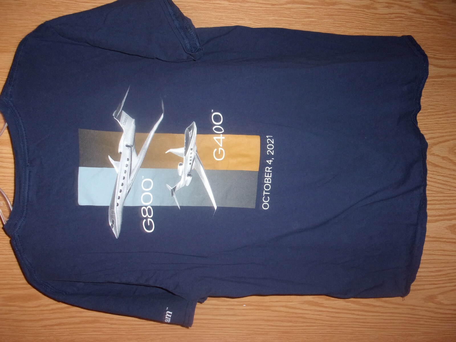 PRIVATE JETS G800 G400 black M t shirt
