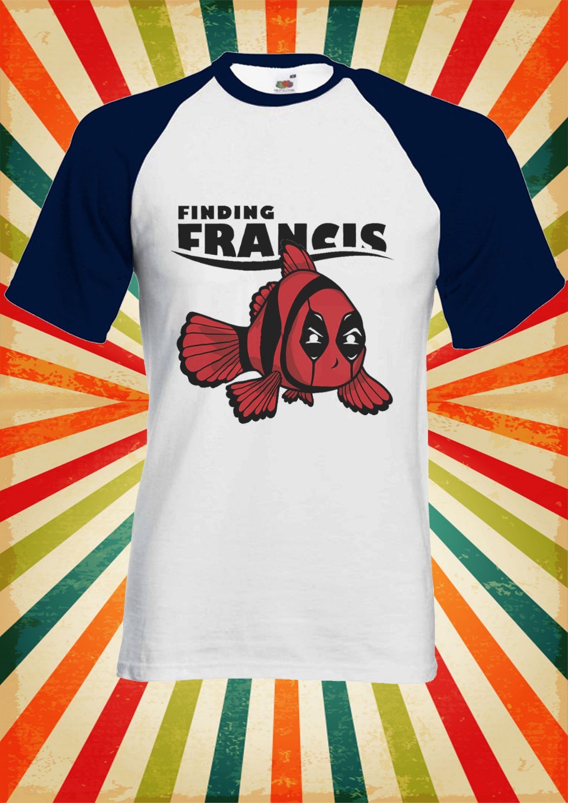 Finding Francis Deadpool Cool Men Women Long Short Sleeve Baseball T Shirt 138E
