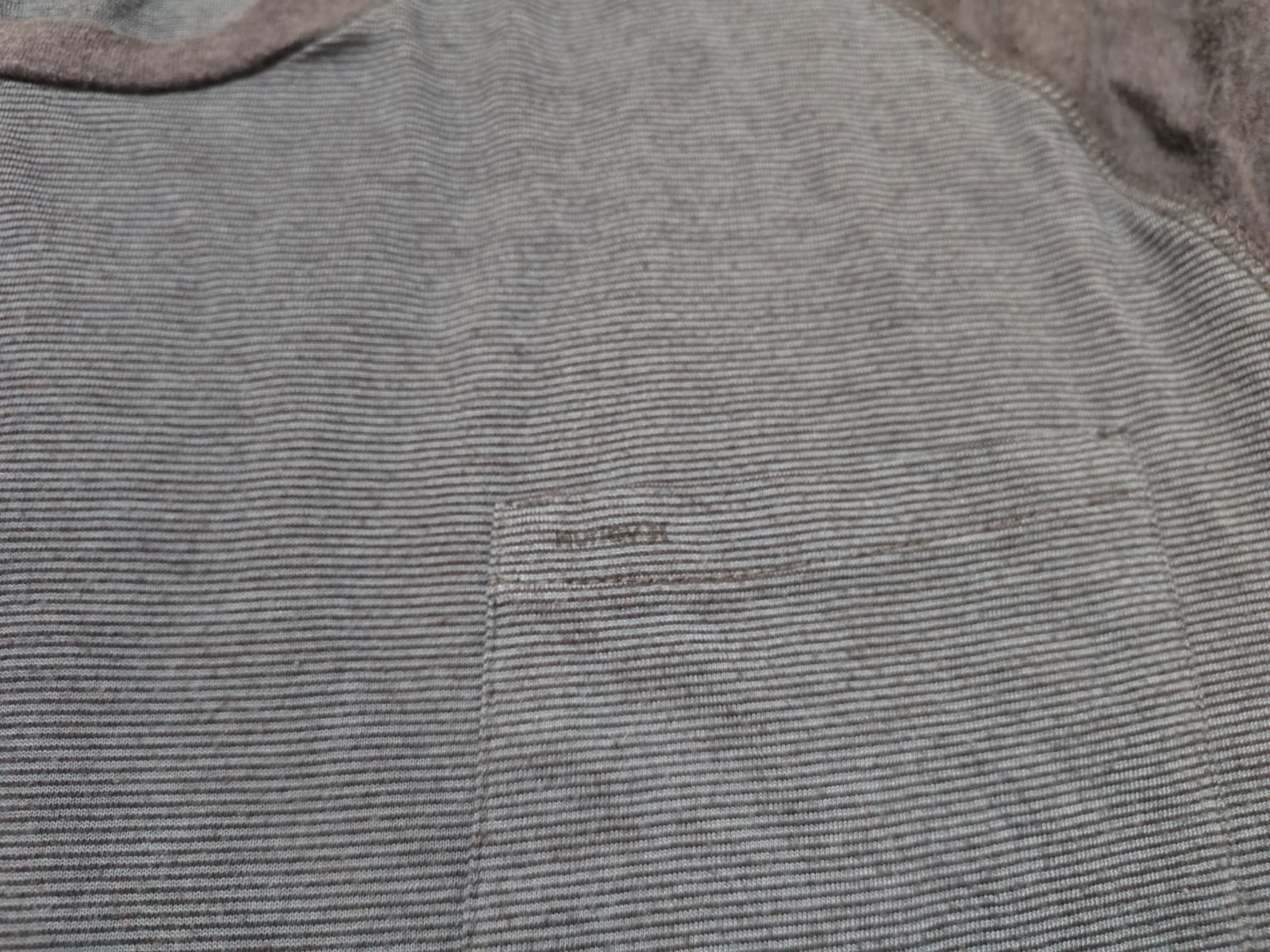Hurley T Shirt Mens XL Blue Striped Short Sleeve Crewneck Pullover Cotton Poly