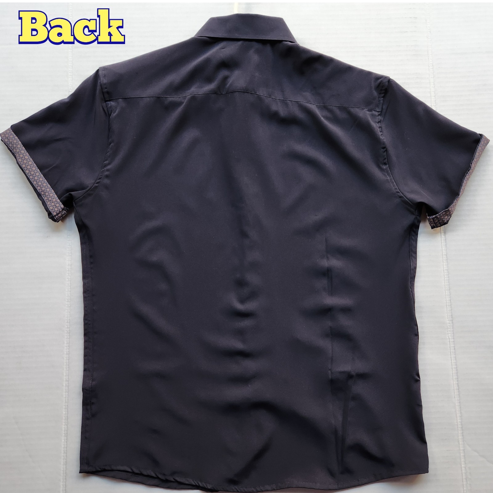 Day & Age Men’s Apparel w-way Stretch Black Polo Shirt – Size: Medium