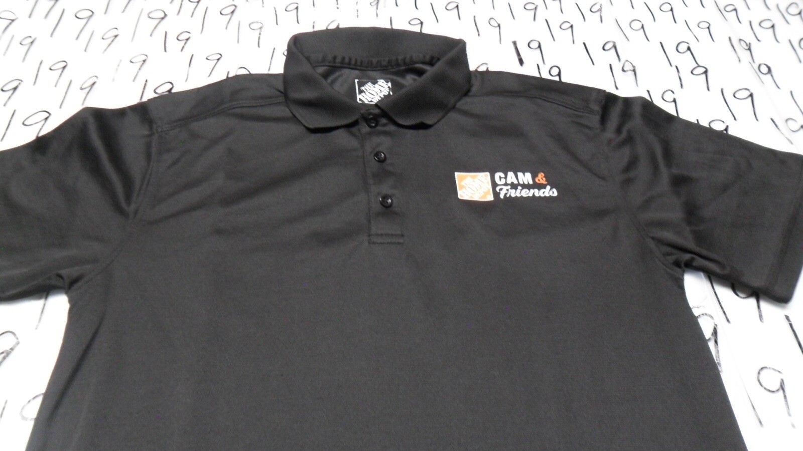 Small The Home Depot Cam & Friends Polo Shirt