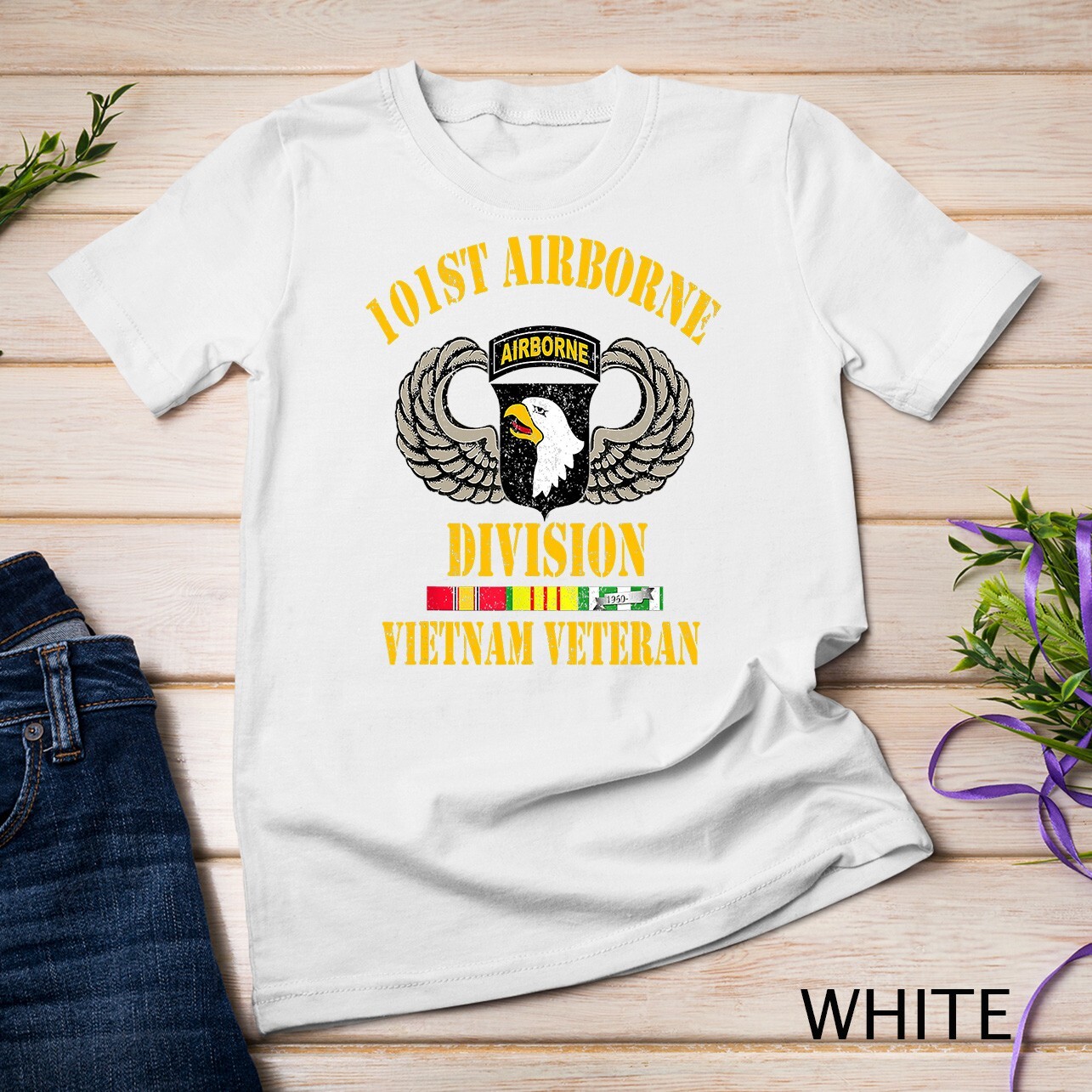 101st Airborne Division Vietnam Veteran Tshirt, Veterans Day Unisex T-shirt