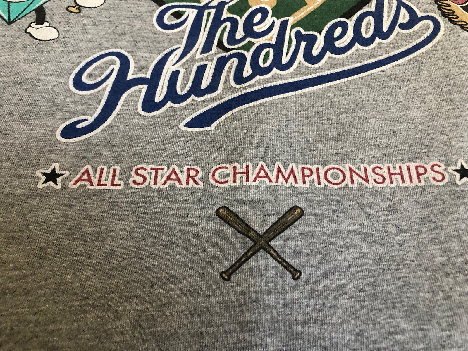 Diamond Supply Co VS The Hundreds All Star Championship Baseball Men’s T-Shirt M