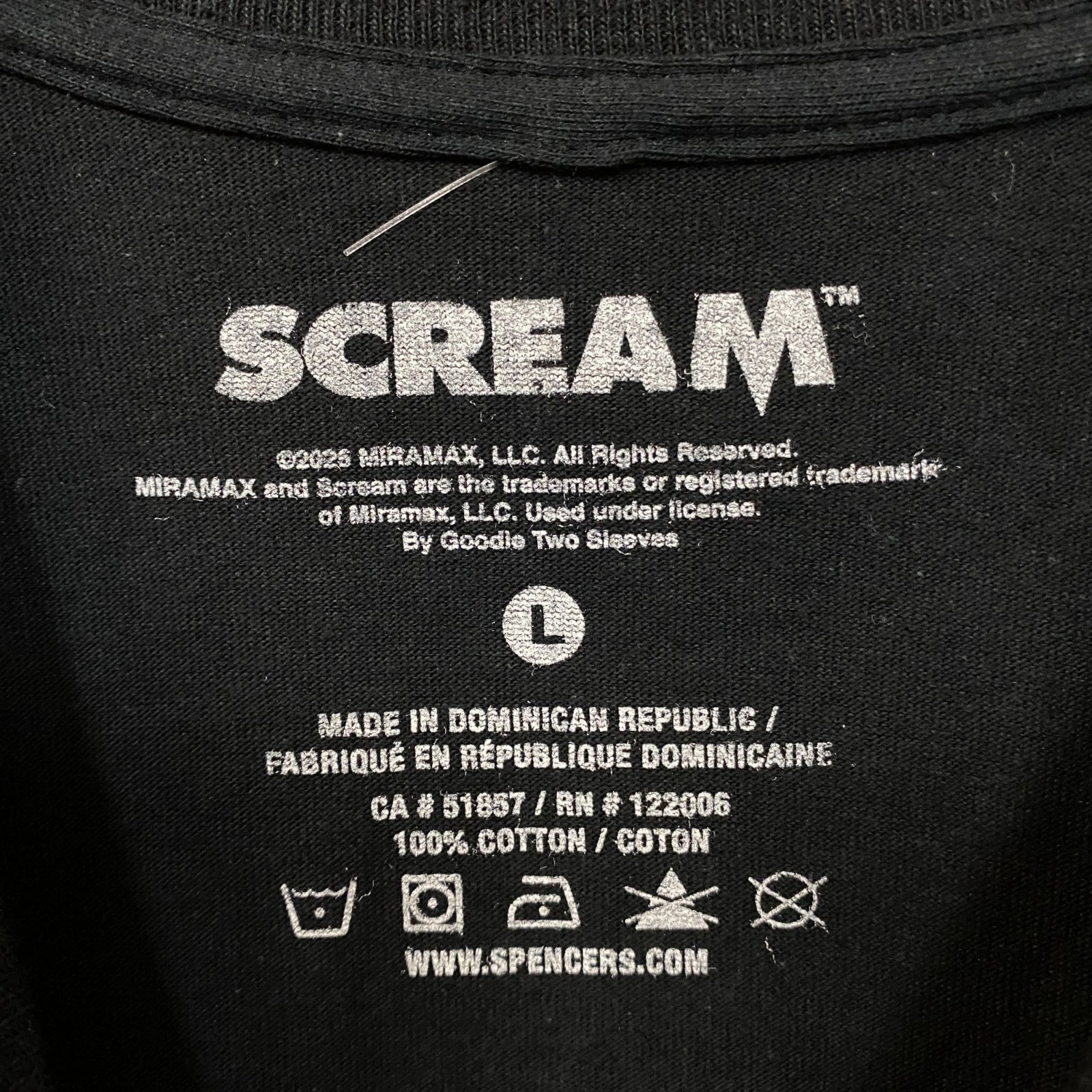 Scream Casey Becker Phone Call Graphic Horror Classic T-Shirt Large