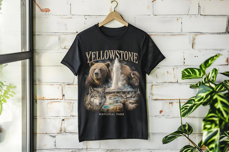 Yellowstone National Parks Comfort Tee