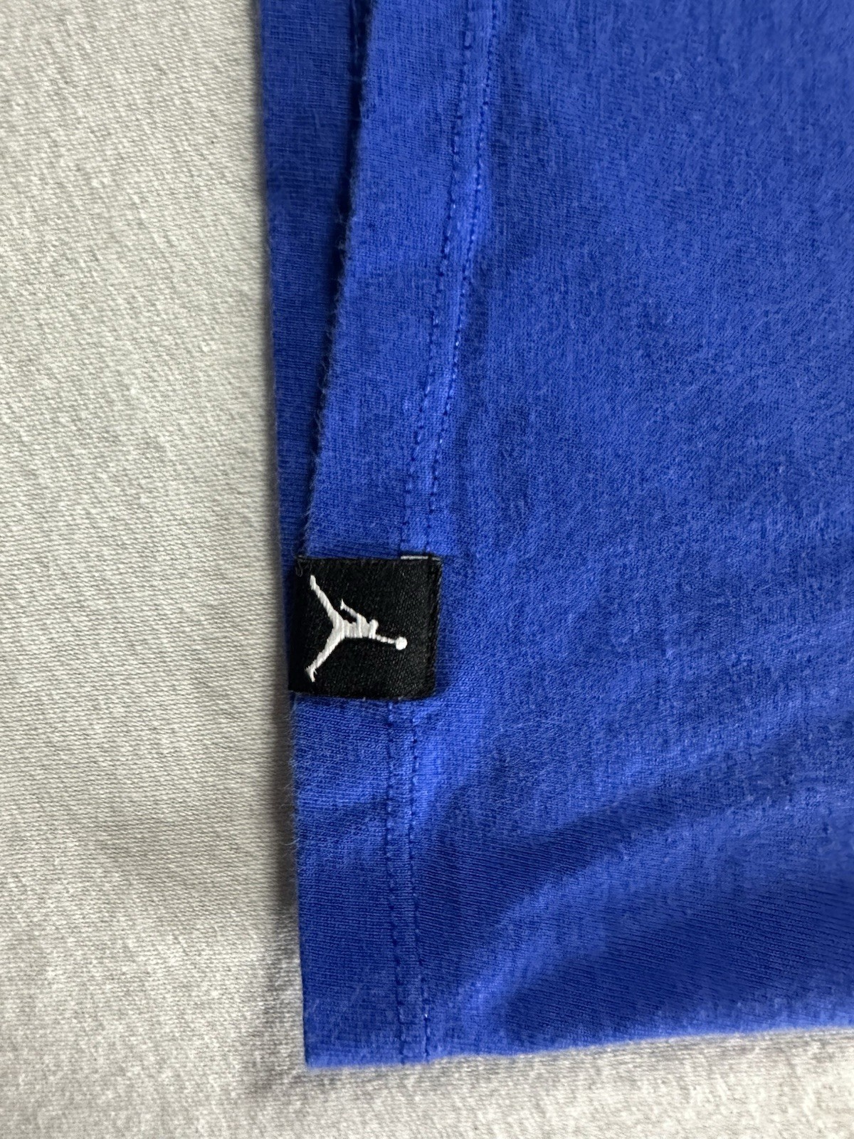 Jordan Air Jordan Wings Shirt Mens L Blue Graphic Tee Basketball Streetwear