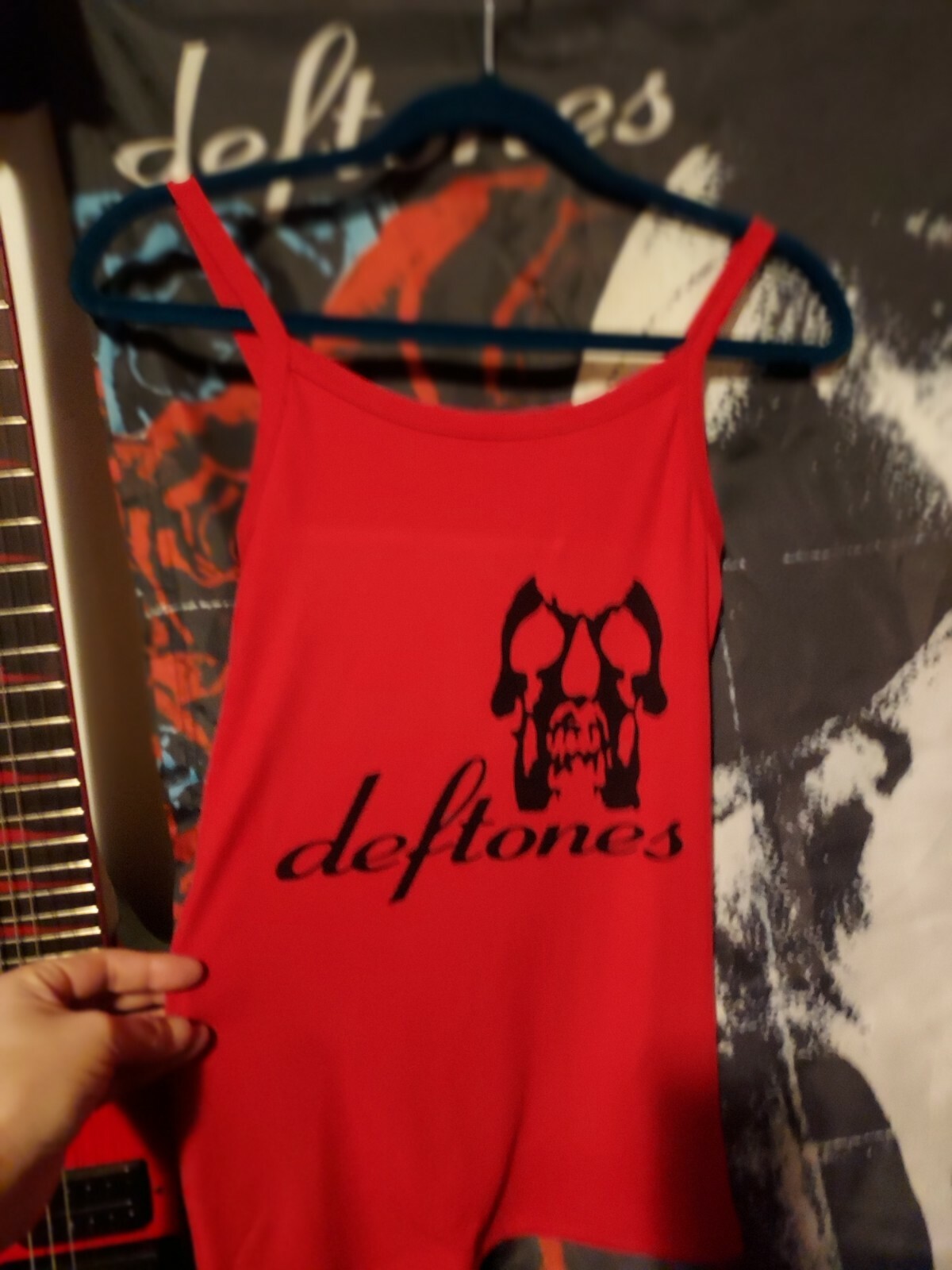 Deftones tank top ribbed deftones shirt any size xs through xxl