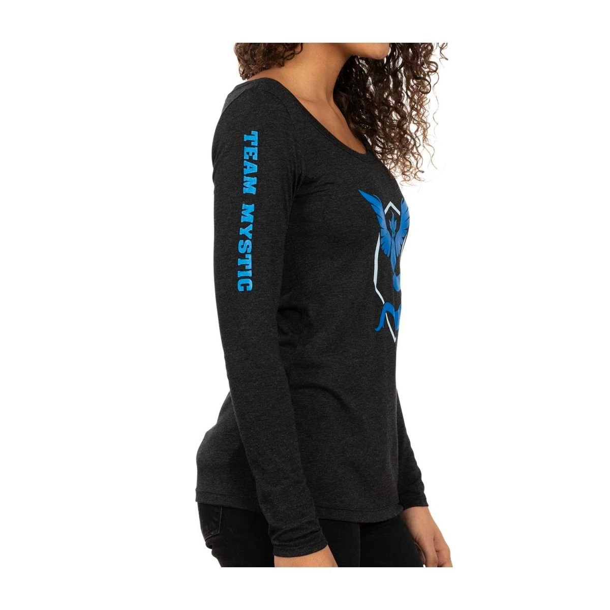 Pokemon Center Pokemon GO Team Mystic Scoop Neck T-Shirt