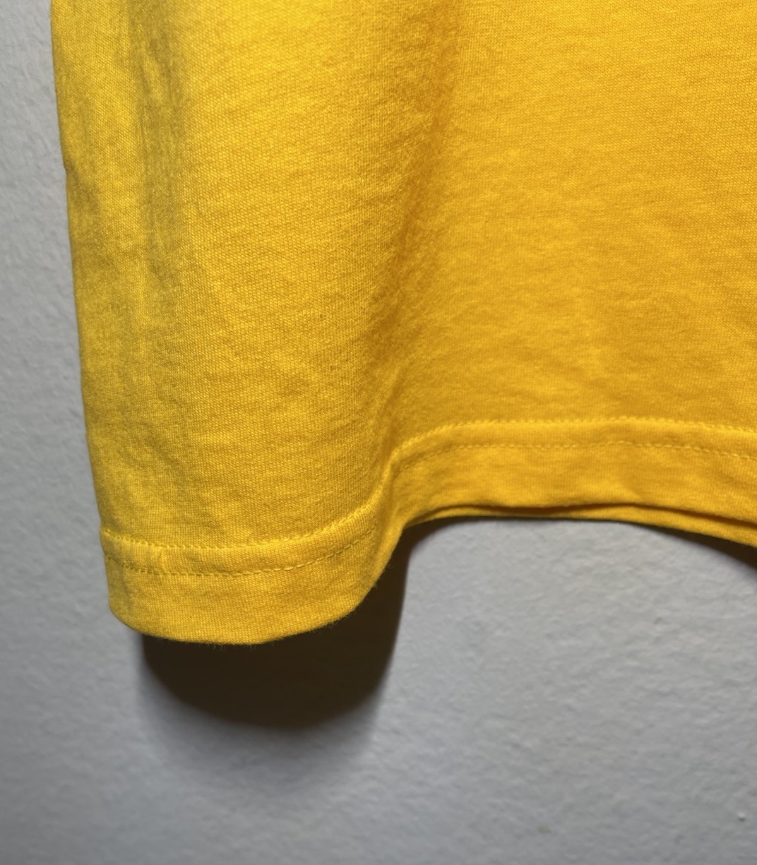 Vintage Murina Blank Yellow Tank Top Medium NWOT 90s Made In USA Shirt