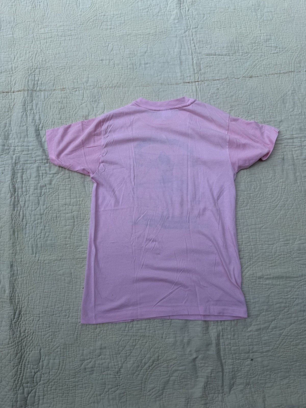 Vintage 80s US Air Force Anatomy USAF Army Military M Pink Davinci