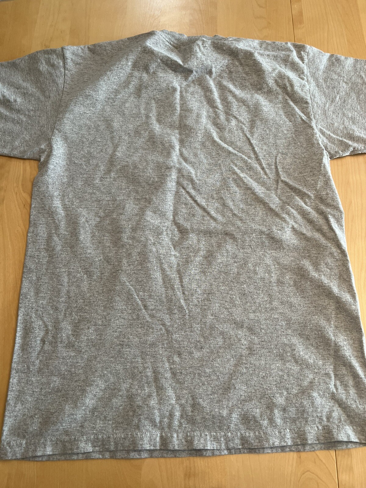 MV SPORT NATIONAL T SHIRT SZ M LOUIS UNIVERSITY GREY & NAVY BLUE