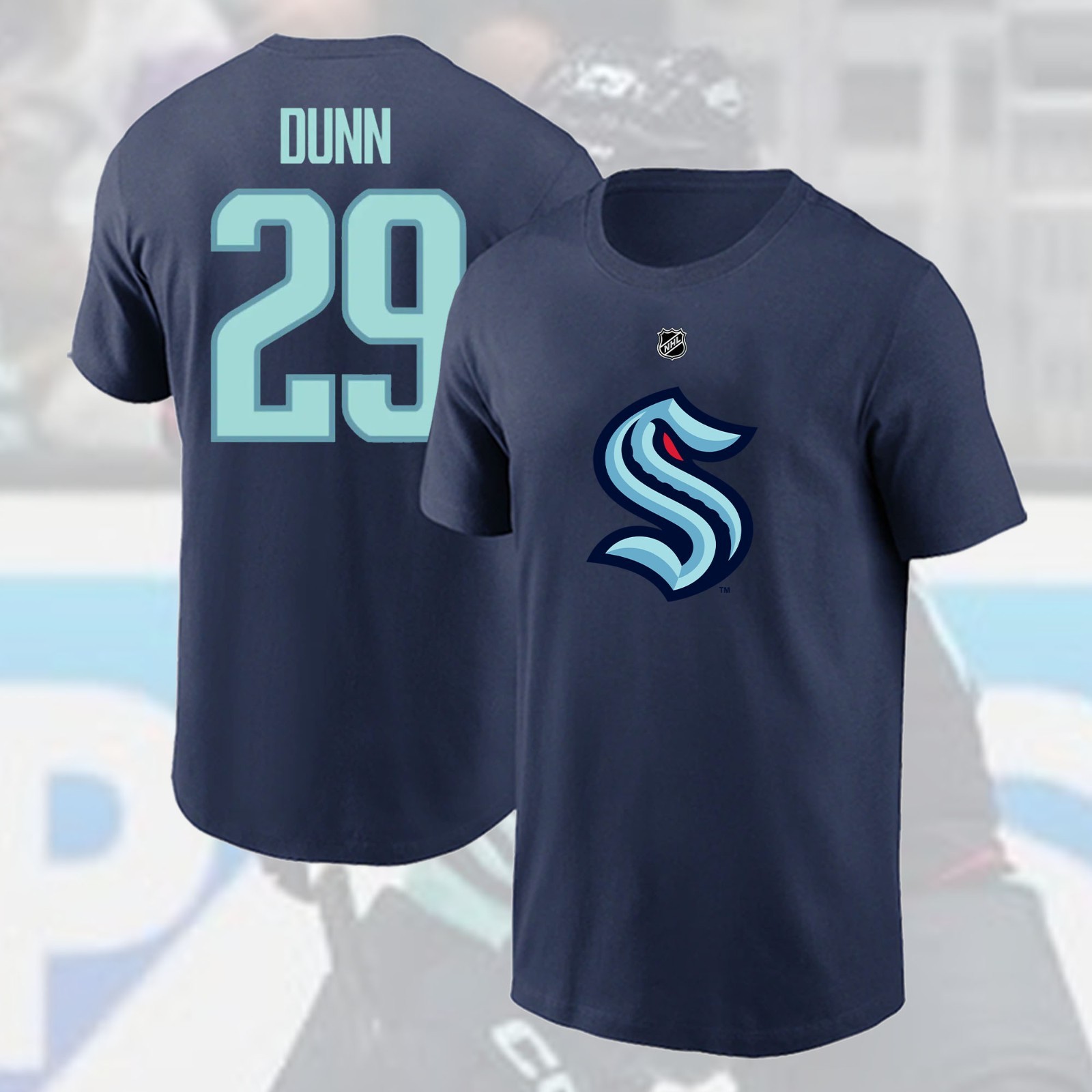 SALE HOT! Vince Dunn #29 Seattle Kraken 2025 Player Name & Number Fan Gifts