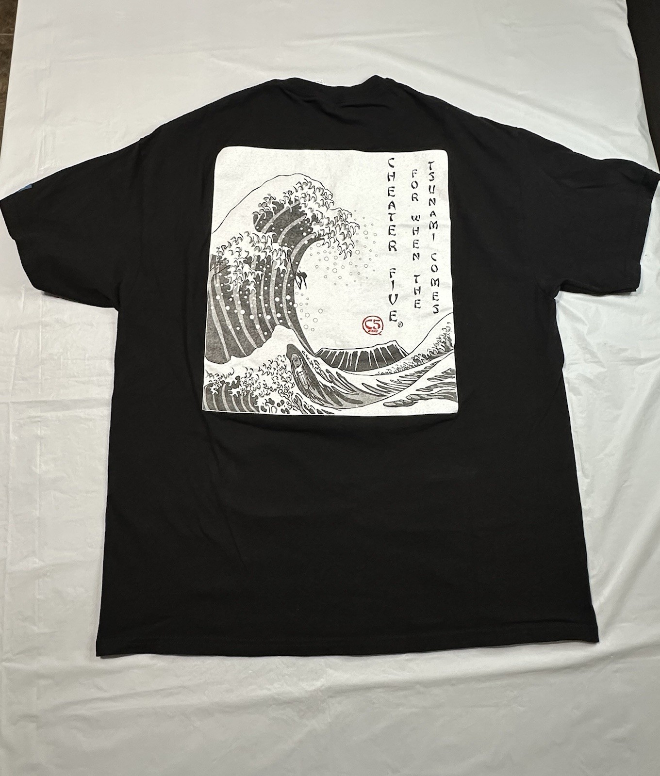 Black “Cheater Five” T-Shirt