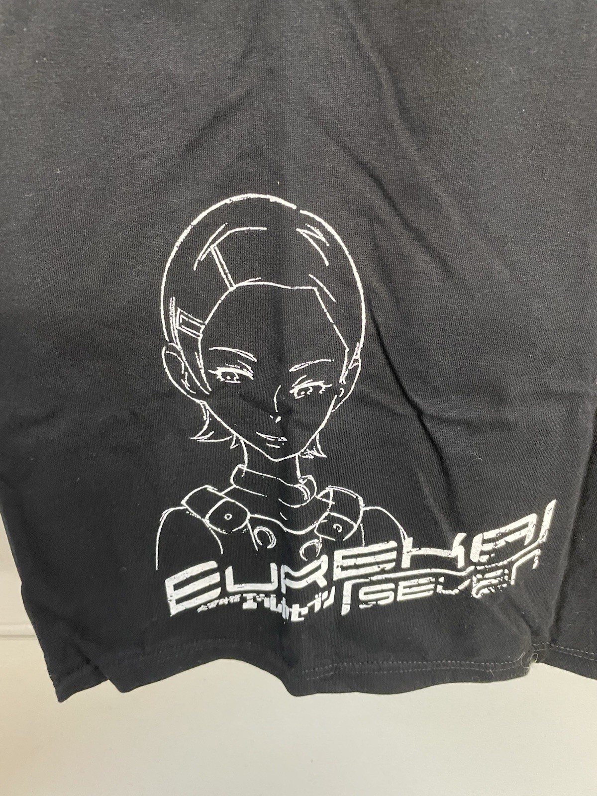 Eureka Seven Anime Shirt Black Short Sleeve XL Anvil Tag New Never Worn
