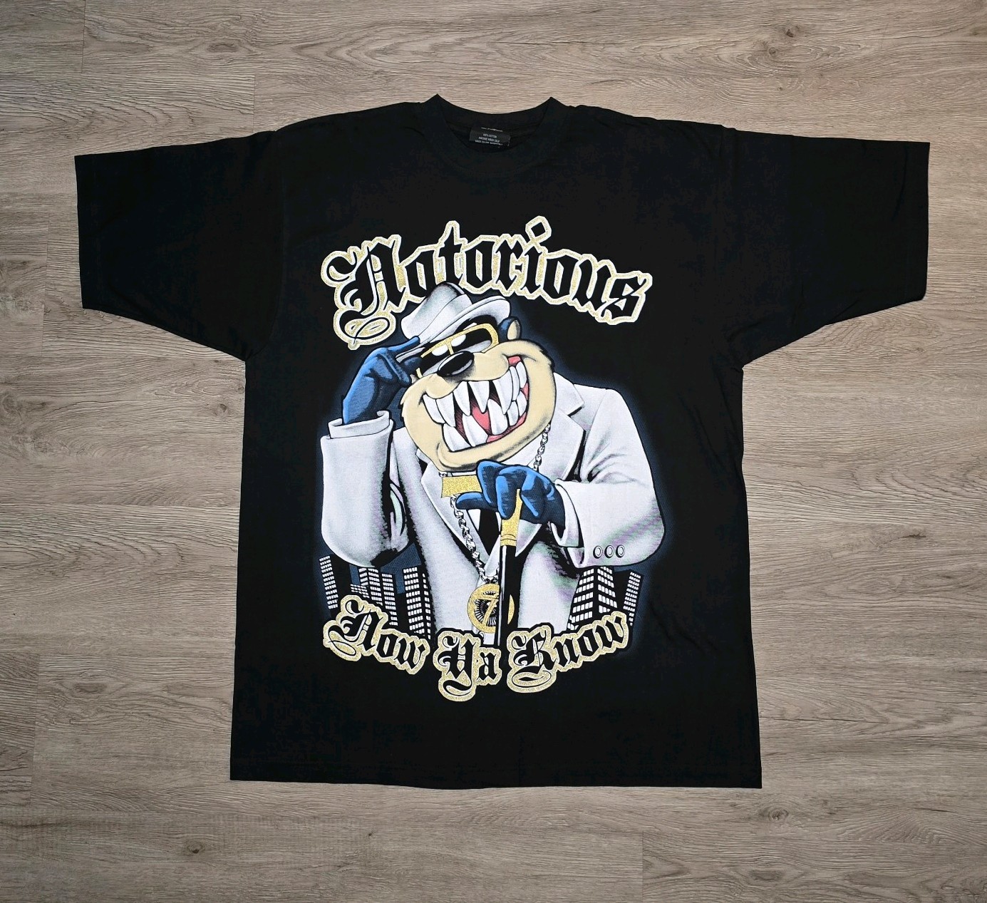 Notorious “Now Ya Know” Graphic T-Shirt Cypher Brand Black XL | Vintage 2000s