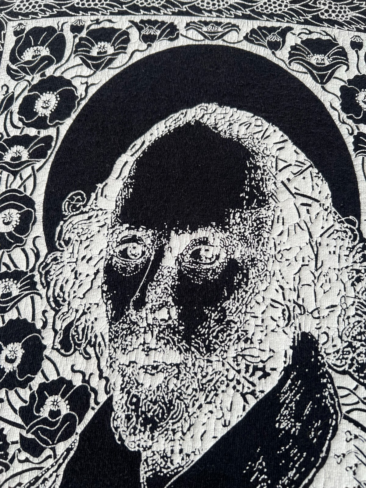 Vintage 90s William Shakespeare English Poet Playwright Black T-shirt