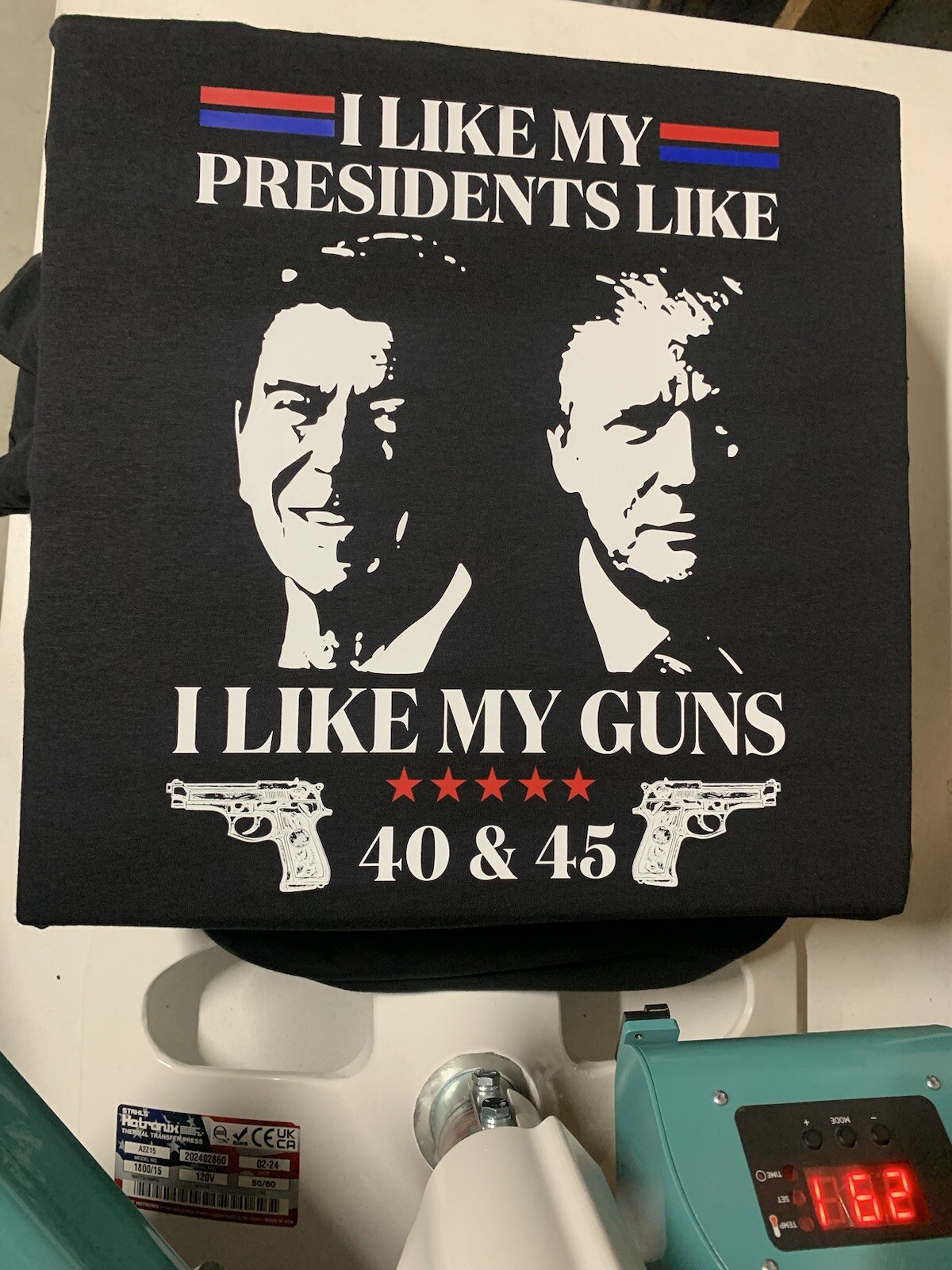 Large HackOPS (Grunt Style Fit) I Like My Presidents like I Like My Guns