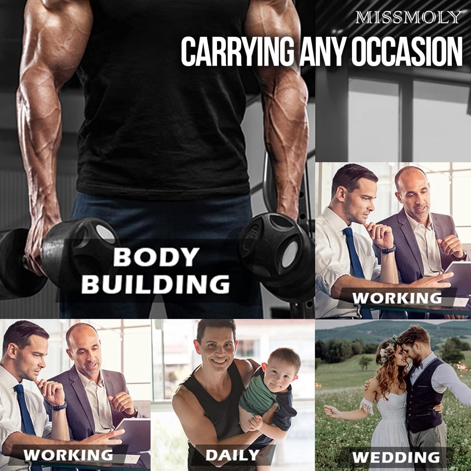 Male Gynecomastia Compress Tank Top Mens Slimming Body Shaper Vest Abs Shirt US