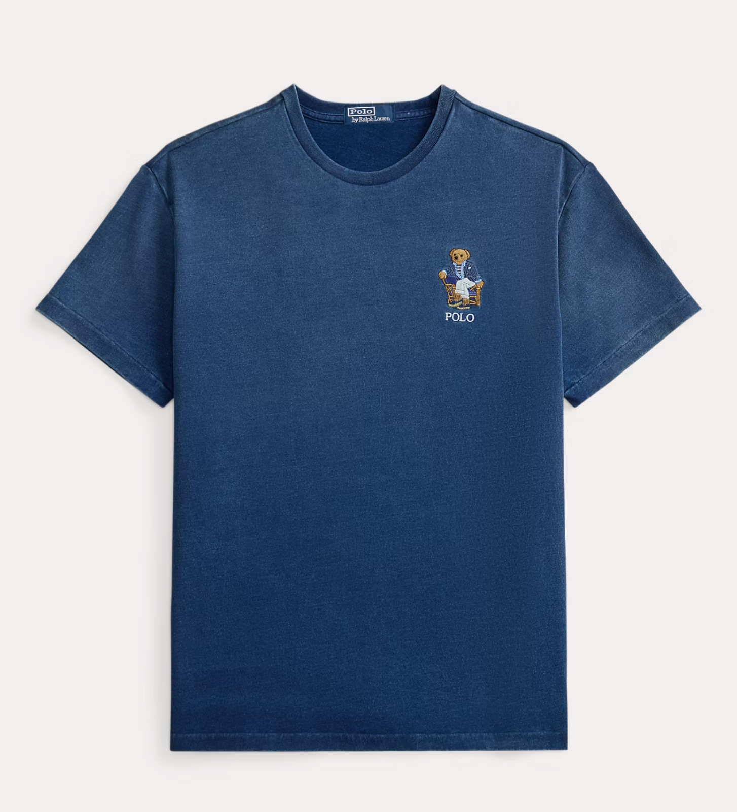 *NEW* Men Polo Ralph Lauren Classic Fit Polo Bear Indigo T-Shirt DARK INDIGO 👍