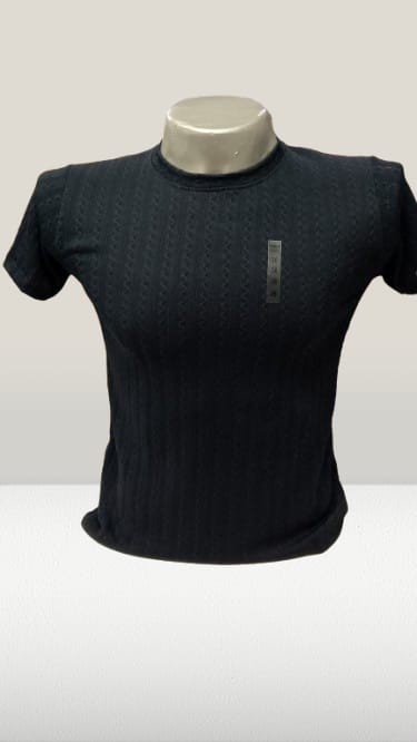 Texture Knit Fabric T shirts, Size M, L, XL