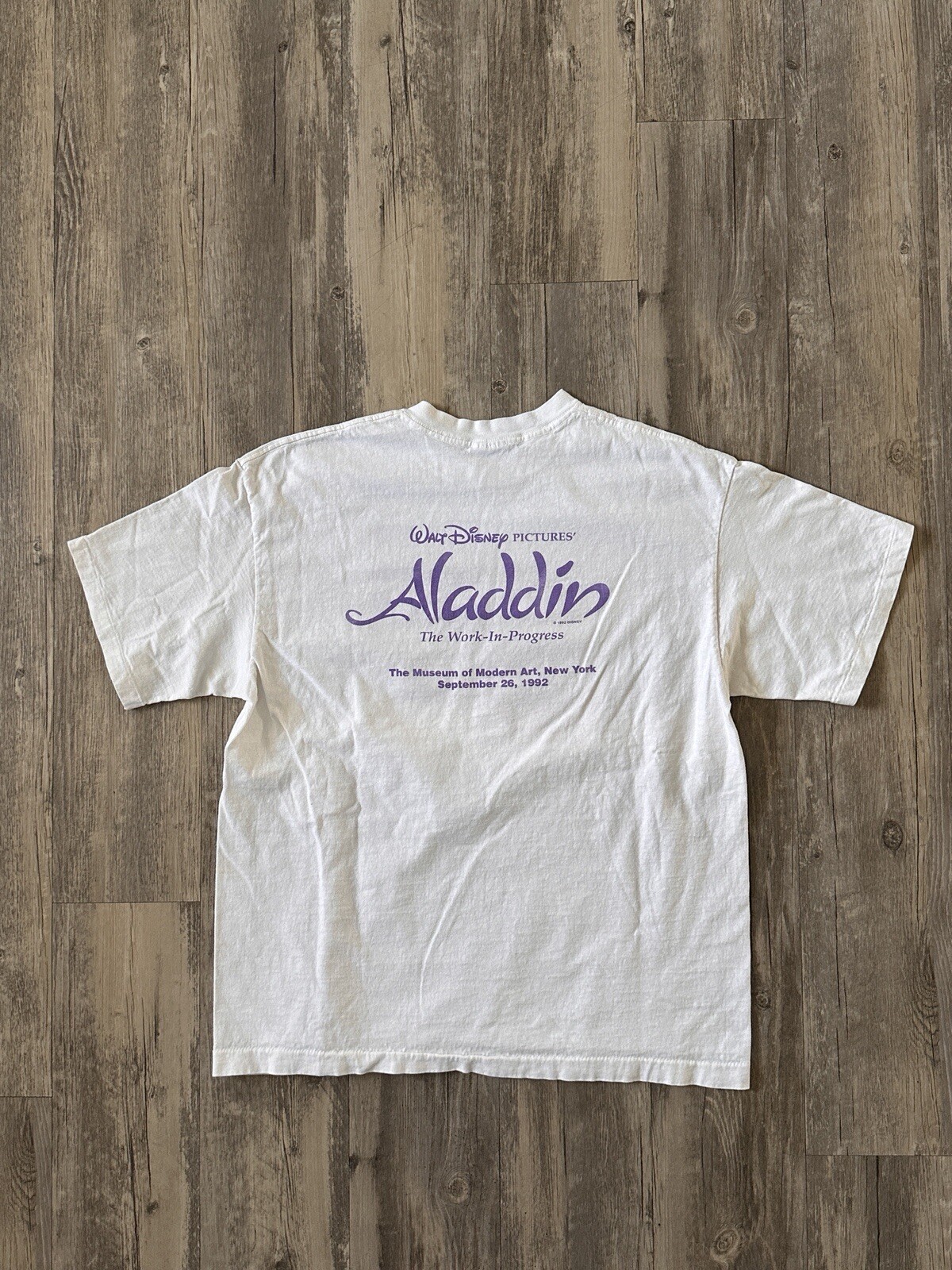 Vintage 90s MoMa Aladdin Museum Of Modern Art NYC T Shirt Sz XL GRAIL RARE 1992