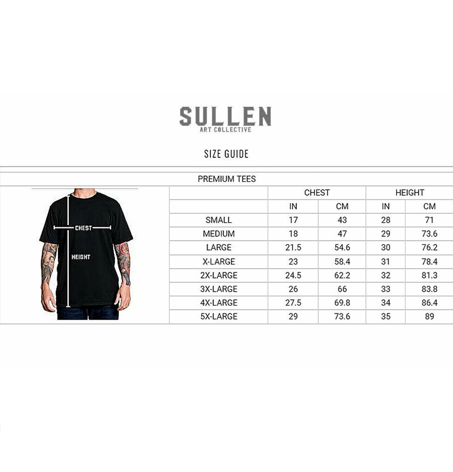 Sullen Art Collective Flower God Premium SCM8092 Short Sleeve T-shirt For Men