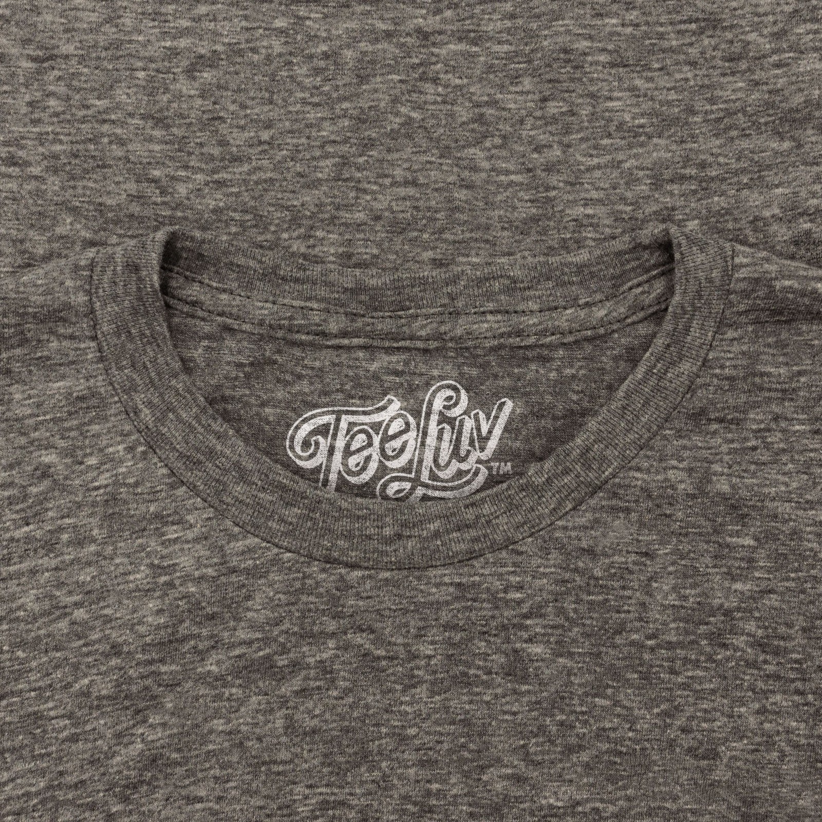 Blue Moon Color Logo Mens T Shirt Gray