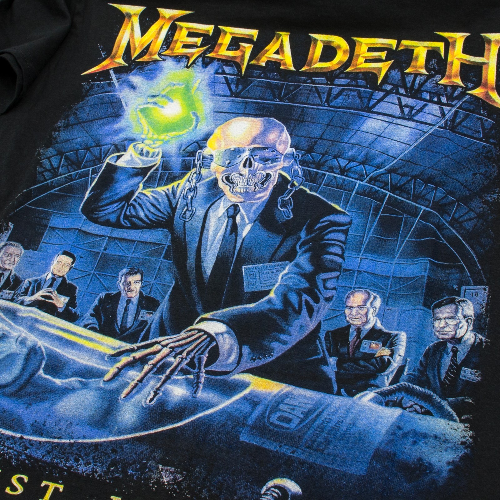 Megadeth “Rust In Peace” T-Shirt (1990). Thrash Metal.