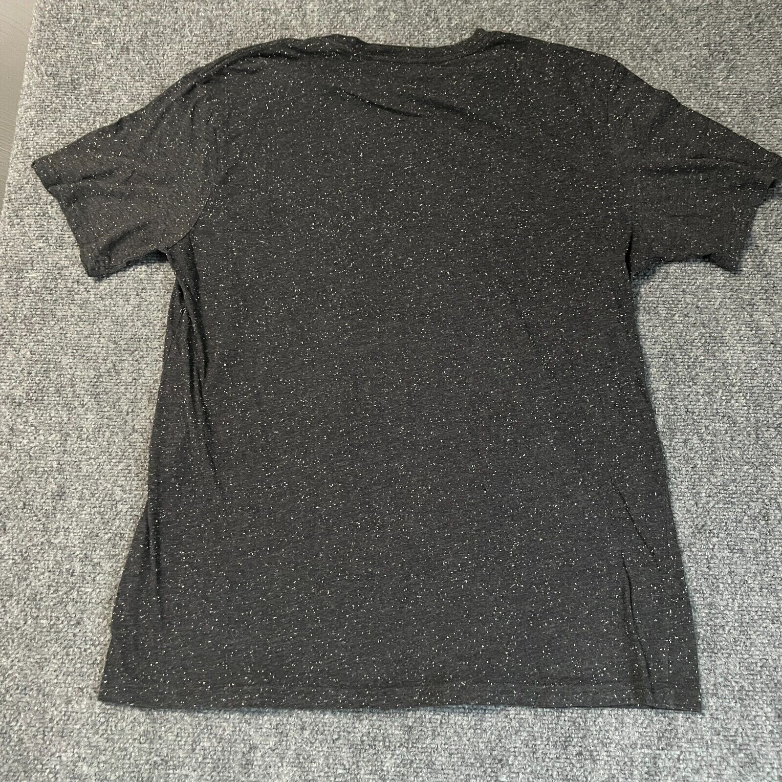 Captain Marvel Shirt Men’s Large Black Short Sleeve Crewneck Movie EUC