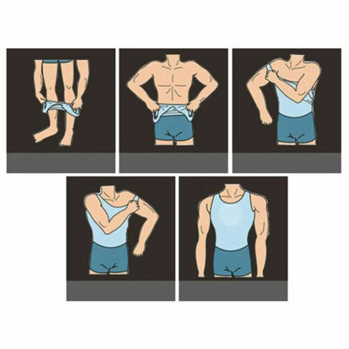 Men Slim Shirt Body Slimming Vest Tummy Shaper Belly Girdle Underwear Shapewear