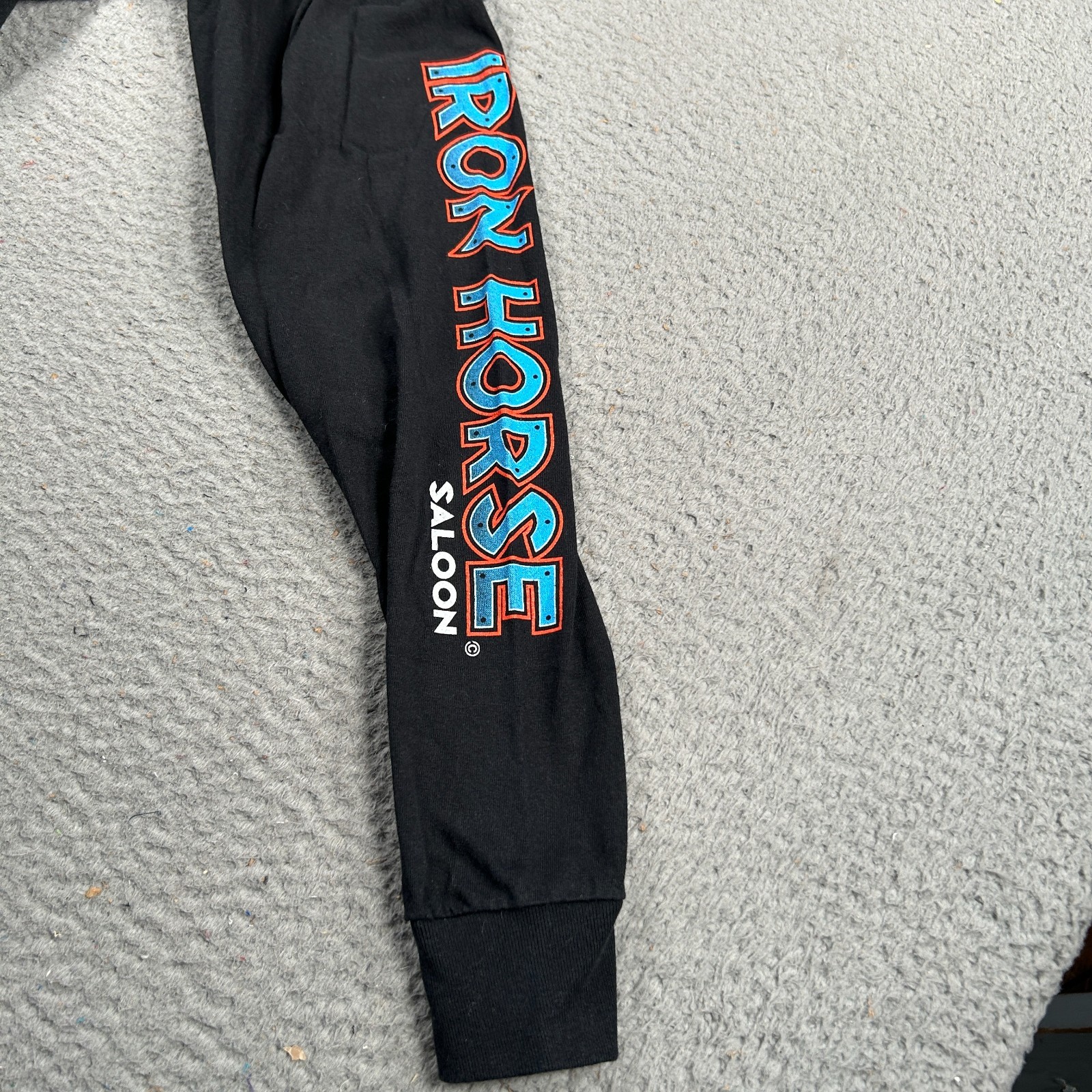Vintage Iron Horse Saloon Bike Week 2000 Shirt Mens Large Black Tee Murina USA