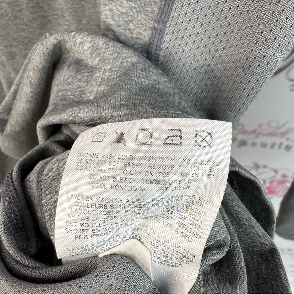Nike long sleeve shirt dri fit grey silver Pro Combat Men’s Long Sleeve Gray Tee