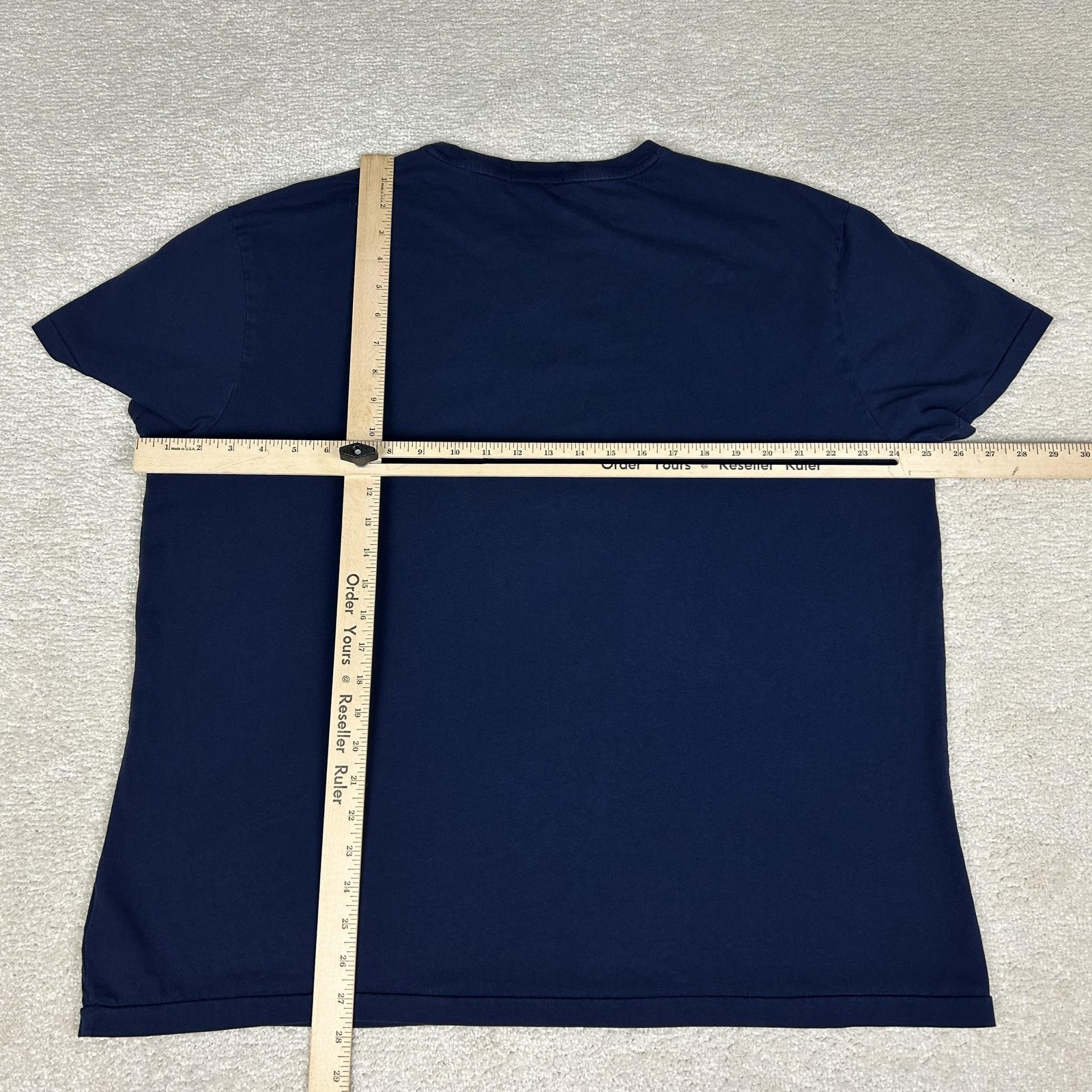 Polo Ralph Lauren Shirt Mens XL Blue Polo Bear Windsurfing Surfing Classic Fit