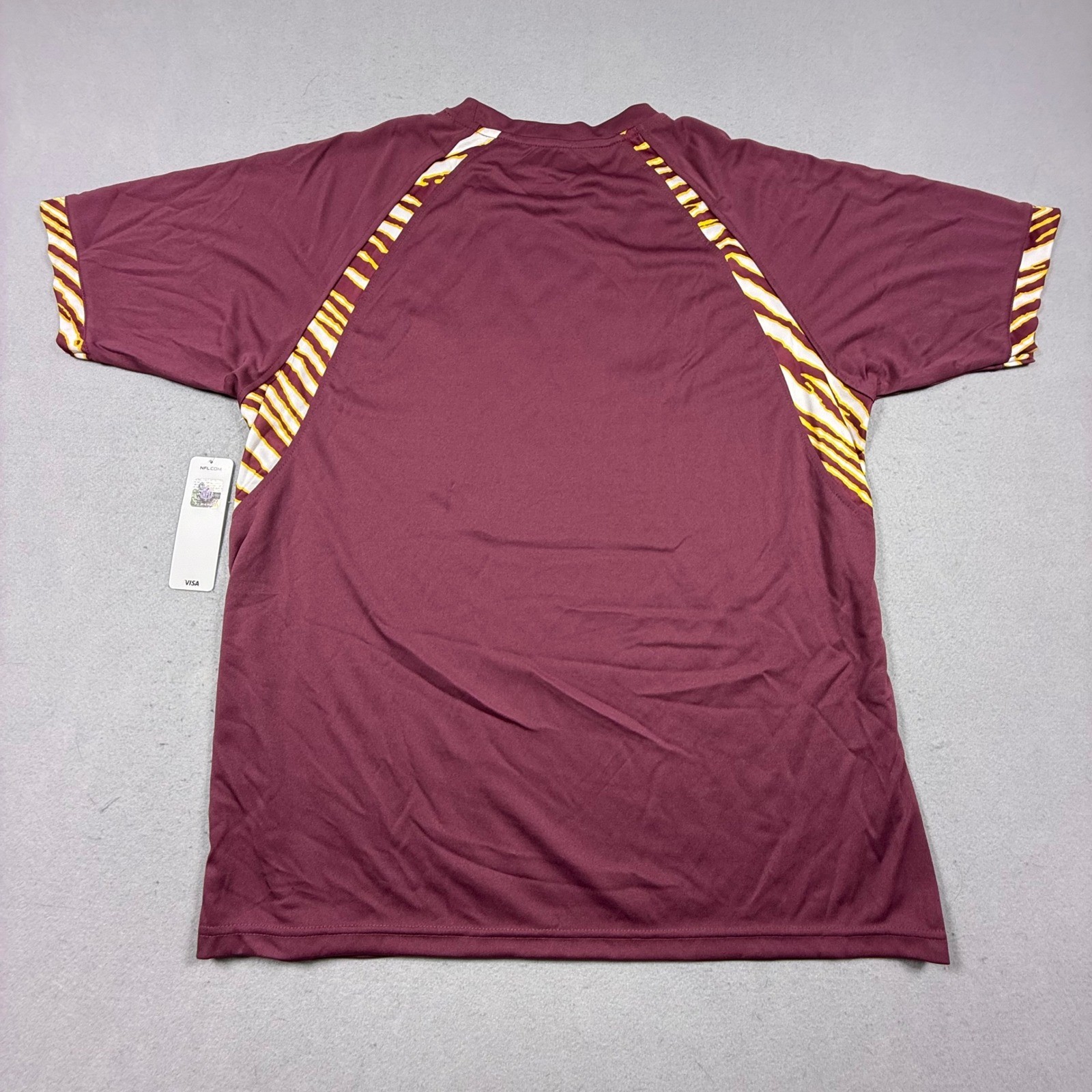 NFL Team Apparel Washington Redskins Burgundy Performance Shirt Mens Large NWT